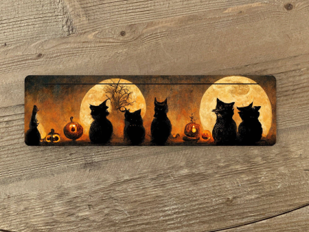 Halloween Cats Tarot Card Holder