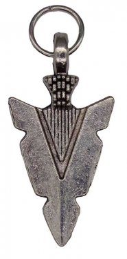 1 1/4" Arrowhead amulet