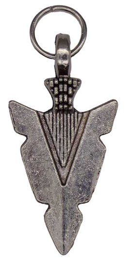 1 1/4\" Arrowhead amulet