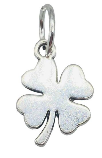 1/2" Lucky Clover amulet - Click Image to Close