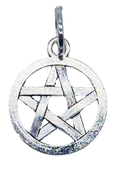 5/8\" Pentagram amulet