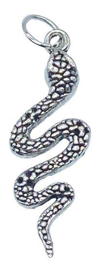 1 1/2\" Snake amulet