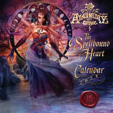 2024 Alchemy 1977 Gothic Calendar by Llewellyn