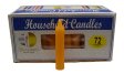 (set of 72) Orange 4" household candles