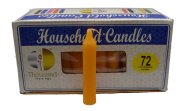 (set of 72) Orange 4" household candles