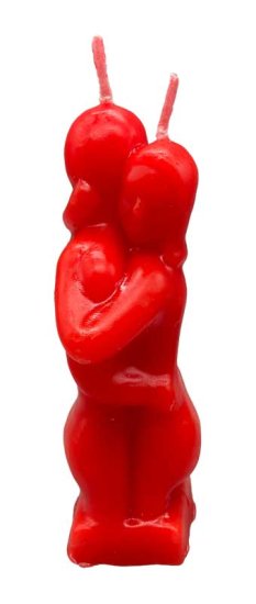 5\" Red Lovers candle