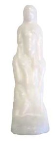 White Female candle