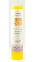 Laughter Reiki Charged Pillar candle Laughter Reiki Charged Pillar candle
