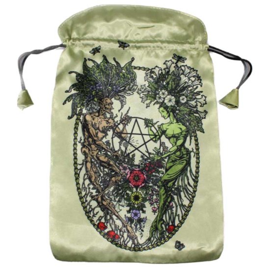 Magickal Botanical tarot bag 6" x 9" - Click Image to Close