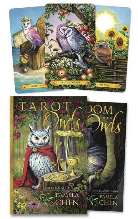 Tarot of the Owls (deck and book) by Alba & Chen