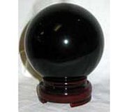 50mm Black crystal ball