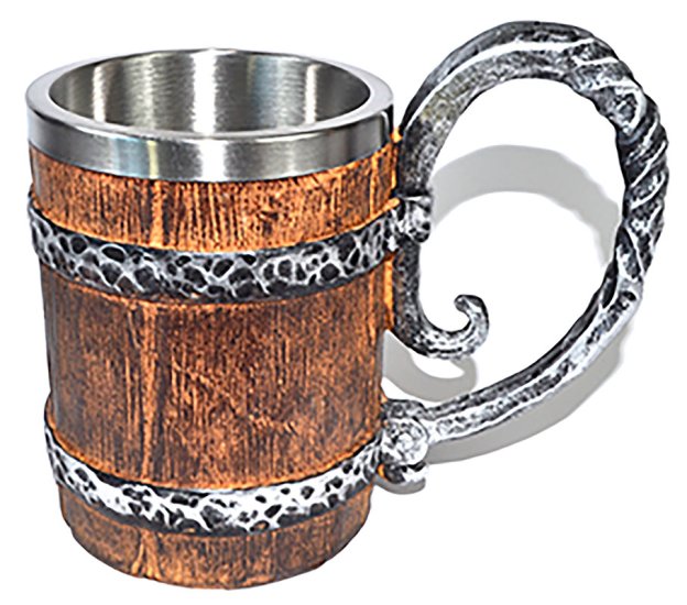 5\" Big Brown Barrel mug