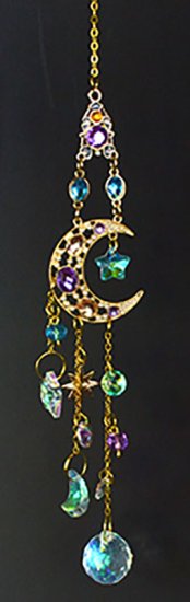 16\" Moon sun catcher