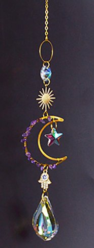 16" Celestial Crescent sun catcher