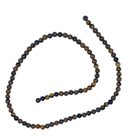 4mm Tigers Eye beads