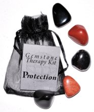 Protection gemstone therapy