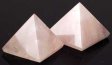 25-30mm Rose Quartz pyramid