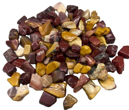 1 lb Mookaite 12-15mm tumbled Nuggets