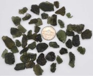 51.3gms Moldavite untumbled