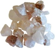 1 lb Quartz untumbled stones