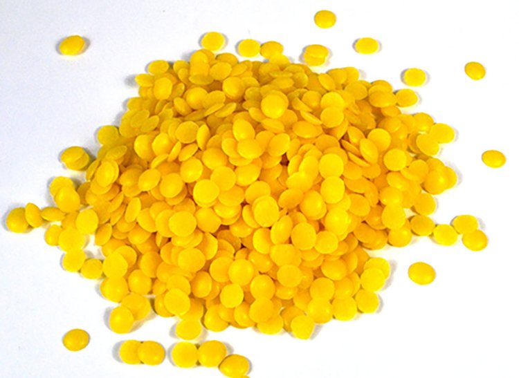 1 Lb Beeswax pellets yellow - Click Image to Close