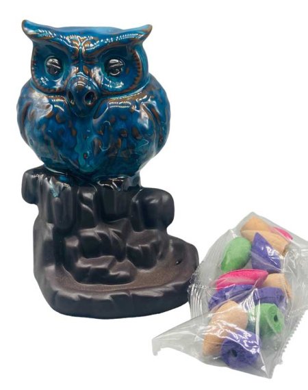 5" Owl back flow burner