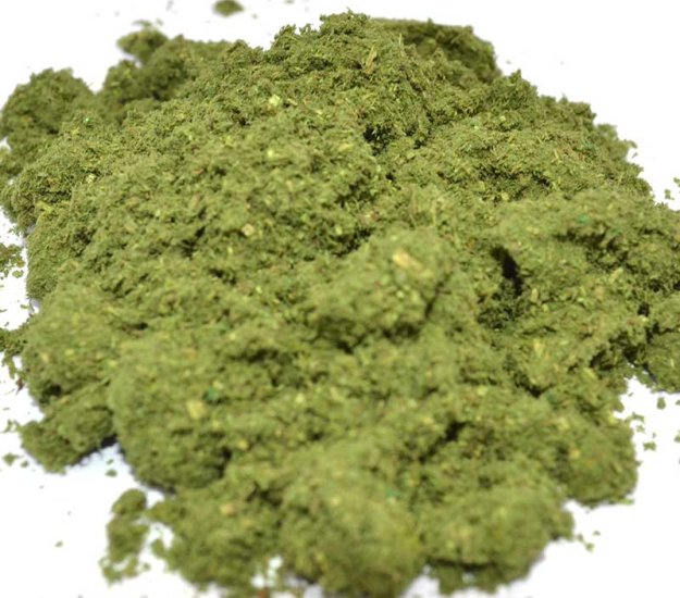 2oz Green unscented powder incense - Click Image to Close
