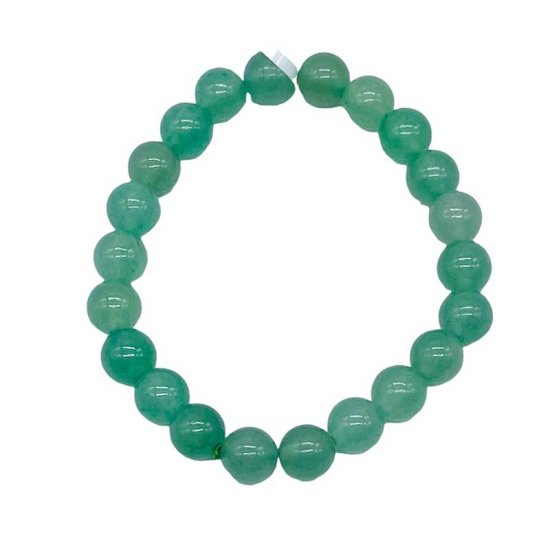 8mm Aventurine, Green bracelet - Click Image to Close