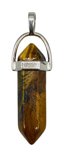 Tiger Eye double terminated - Click Image to Close