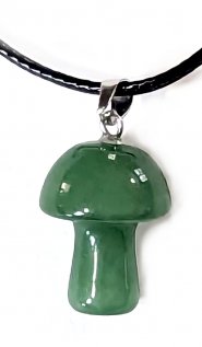 Prosperity mushroom necklace