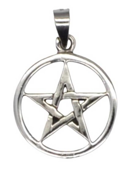 3/4\" Pentagram sterling