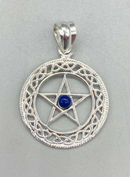 30mm Lapis Pentagram