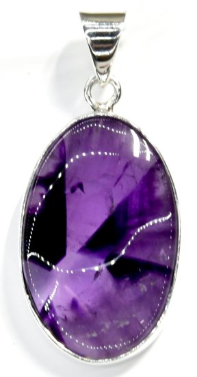 Amethyst pendant - Click Image to Close