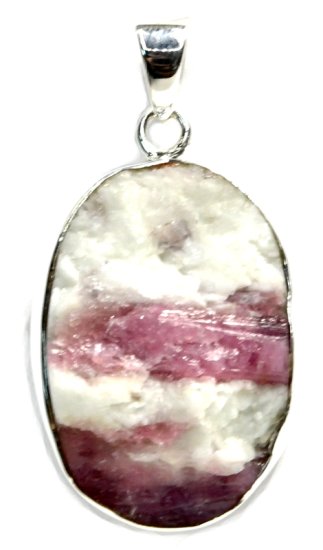 Pink Tourmaline pendant - Click Image to Close