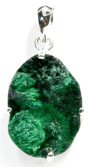 Malachite Fiber pendant - Click Image to Close