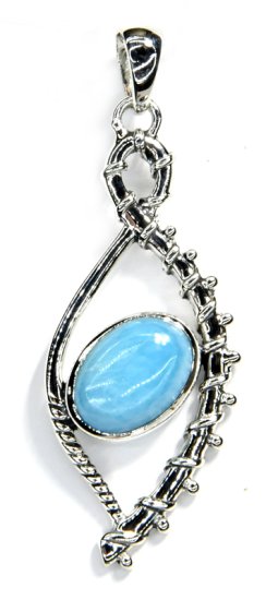 Larimar pendant - Click Image to Close