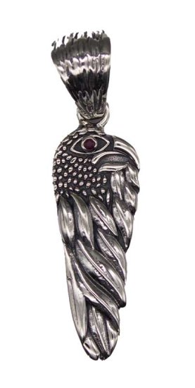 Eagle Ruby pendant - Click Image to Close