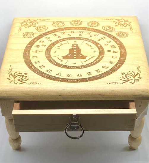 11 1/2x 11 1/2\" Pendulum altar table