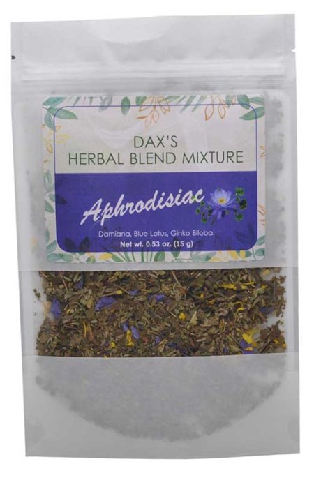 15gms Aphrodisiac smoking herb blends