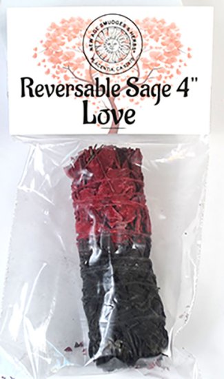 4\" Love reversable smudge stick