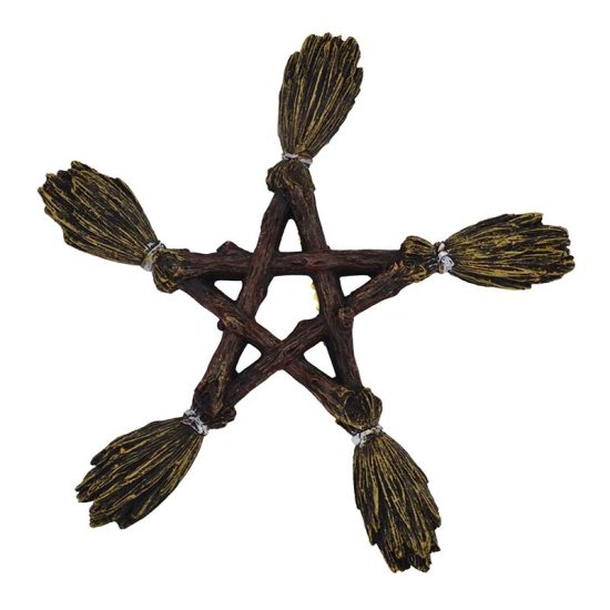 6 3/4\" Broom Pentagram