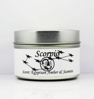 Scorpio Astrological Candle 4 oz.