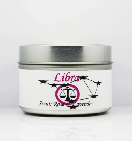 Libra Astrological Candle 4 oz.