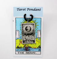 The Moon Tarot Pendant