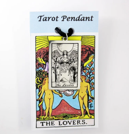 The Lovers Tarot Pendant