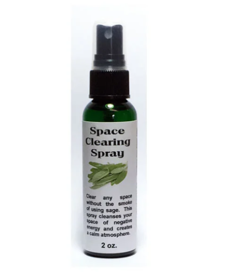 Space Clearing Spray - Click Image to Close