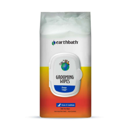 Earthbath Grooming Wipes; Mango Tango softsided; 1ea-100 ct