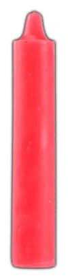 9" Pink pillar candle - Click Image to Close