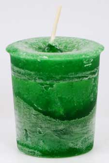 Money Herbal Green votive - Click Image to Close