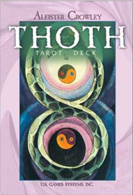 Thoth Tarot (small purple) deck